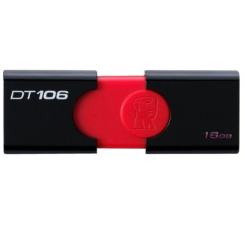 Памет 16GB USB Flash Drive, Kingston DataTraveler 106, USB 3.0, черна | JAR Computers Kingston DataTraveler 106 16GB