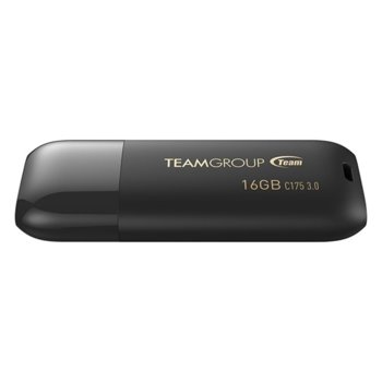 Памет 16GB USB Flash Drive, Team Group C175, USB 3.0, черна | JAR Computers Team Group 16G USB3 C175 BLACK
