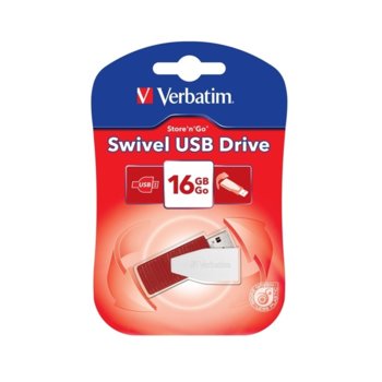 Verbatim 16GB USB 2.0 Swivel