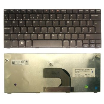 Клавиатура за Dell Inspiron MINI 1012 1018 UK BG