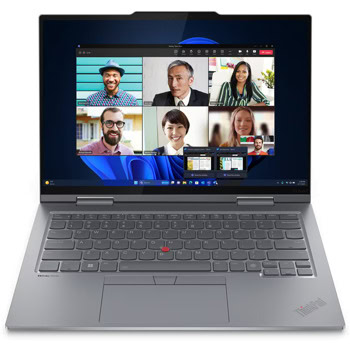 Лаптоп Lenovo ThinkPad X1 2-in-1 Gen 9 (21KE003HBM)(сив), дванадесетядрен Intel Core Ultra 7 155U 1.7/4.8GHz, 14" (35.56cm) WQXGA+ OLED 400nits 120Hz Anti-Glare Touch Display, (HDMI), 32GB LPDDR5X, 1TB SSD NVMe, 2x USB4, Windows 11 Pro, WWAN, 1.35kg | JAR Computers Lenovo ThinkPad X1 2-in-1 Gen 9 21KE003HBM