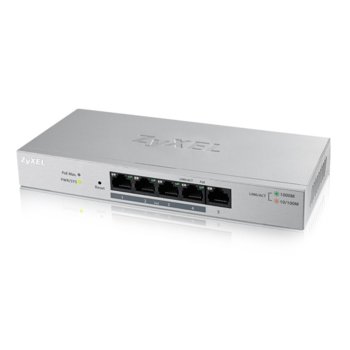 Суич ZyXEL GS1200-5HP, 1000Mbps, 5x ports, PoE | JAR Computers ZyXEL GS1200-5HP GS1200-5HP-EU0101F