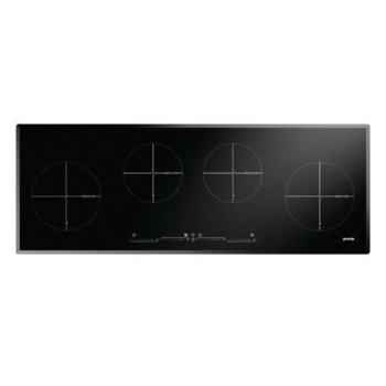 Стъклокерамичен плот за вграждане Gorenje, 7400 W, 4нагревателни зони, сензорно управление, таймер за програмиране, функция за временно прекъсване на готвенето, черен | JAR Computers Gorenje IS 1141 AC