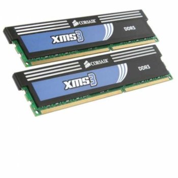 2x2GB DDR3 1600MHz Corsair CMX4GX3M2A1600C9