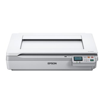 Скенер Epson WorkForce DS-50000N, 600x600dpi, A3, двустранно сканиране, USB, Lan | JAR Computers Epson WorkForce DS-50000N