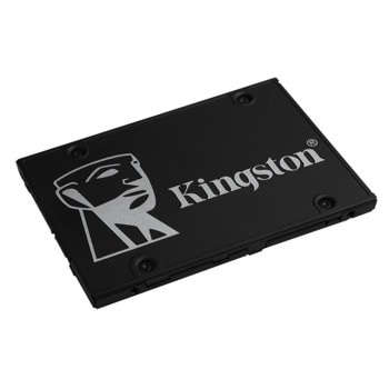 Памет SSD 512GB, Kingston KC600, SATA 6GB/s, 2.5"(6.35 cm), скорост на четене 550 MB/s, скорост на запис 520 MB/s | JAR Computers Kingston KC600 512GB