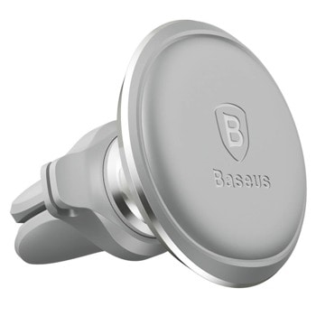 Стойка за телефон Baseus SUGX-A0S, универсална, за кола, магнитна, сребриста image