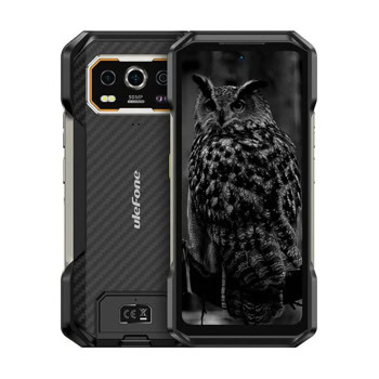 Смартфон Ulefone Armor 27 (черен), поддържа 2 SIM карти, 6.78" (17.22cm) FHD+ IPS 120Hz дисплей, осемядрен MediaTek Helio G99 2.2 GHz, 12GB RAM, 256GB Flash памет (+microSD слот), 50 + 50 + 64 & 32 Mpix камери, Android | JAR Computers Ulefone Armor 27
