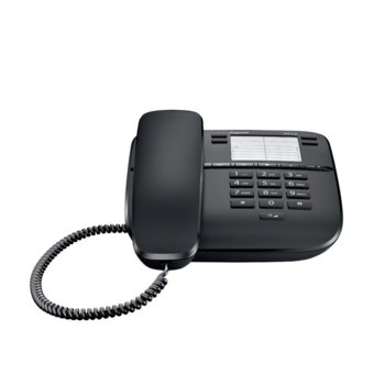 Стационарен Телефон Gigaset DA310, 1 линия, черен image