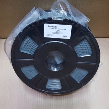 Консуматив за 3D принтер Acccreate, PLA filament, 1.75mm, сив, 1kg | JAR Computers Acccreate 01.04.01.1115