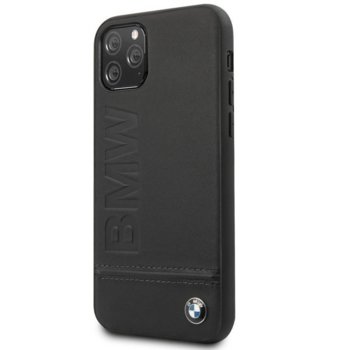 BMW Leather iPhone 11 black BMHCN61LLSB