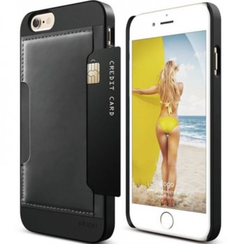Elago S6 Outfit Leather Pocket Case