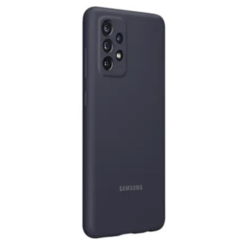 Samsung A72 Silicone Cover Black