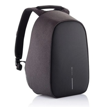 Раница за лаптоп XD Design Bobby Hero Regular (P705.291), до 15.6" (39.62 cm), USB порт за зареждане, скрити джобове, без преден достъп, устойчив на прорязване материал, водоотблъскваща материя, регулируеми ъгли на отваряне, черна | JAR Computers Design Bobby Hero Regular черна P705.291
