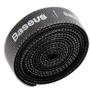 Лента за организиране на кабели Baseus ACMGT-A01, 50cm, велкро, черна | JAR Computers Baseus 50cm ACMGT-A01 - черна