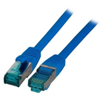 Пач кабел EFB-Elektonik, SFTP, Cat.6A, 0.25m, син | JAR Computers EFB-Elektonik Cat.6A SFTP 0.25m blue MK6001.0.25BL