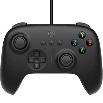 Геймпад 8Bitdo Ultimate Wired Controller Black, за Nintendo Switch/PC, USB, черен | JAR Computers 8BitDo Ultimate Wired Nintendo Switch/PC Black