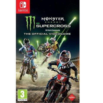 Игра за конзола Monster Energy Supercross - The Official Videogame, за Switch | JAR Computers Monster Energy Supercross - The Official Videogame
