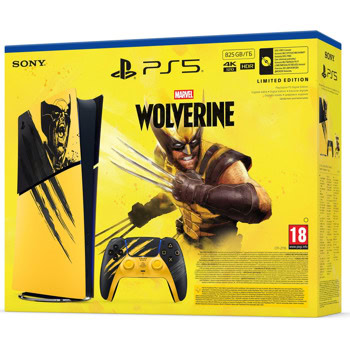 Sony PlayStation 5 Slim DE Marvel's Wolverine Batt | JAR Computers Sony PlayStation 5 Slim DE Marvel's Wolverine Batt