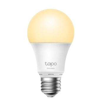 Смарт крушка TP-Link Tapo L520E, 8.7 W, 806 lm, 2700-6500K, Wi-Fi, Android/iOS | JAR Computers Tapo L520E