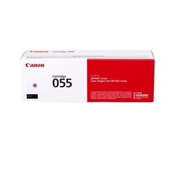 Тонер касета за Canon LBP66x series/MF74x series, Magenta - CRG-055 M - PN: 3014C002AA, заб.: 2100 брой копия | JAR Computers Canon CRG-055 M