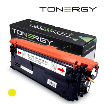 Тонер касета за HP Color LaserJet Enterprise M 554/554dn/555dn/555x/MFP M 578dn/578f/Flow MFP M 578c - Yellow - W2122X - Tonergy - Неоригинална, заб.: 10 000 брой копия, с чип | JAR Computers Тонер касета за HP W2122X