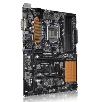 Дънна платка ASRock H170 Pro4S, H170, LGA1151, DDR4, PCI-E (HDMI&DVI)(CFX), 6x SATA 6Gb/s, 1x SATA Express, 1 x Ultra M.2 Socket, ATX | JAR Computers ASRock H170 Pro4S