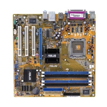 Дънна платка Asus P5GV-MX, i915GV, LGA775, DDR400/Dual/, VGA&PCI Express, SB5.1, Lan,  SerialATA, mATX | JAR Computers Asus P5GV-MX, i915GV, LGA775, DDR400