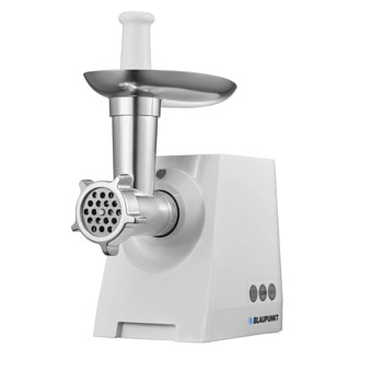 Месомелачка Blaupunkt FMM501, неръждаема стомана, до 2,2 кг/мин, функция обратен ход, 2000W, бяла | JAR Computers Месомелачка Blaupunkt FMM501
