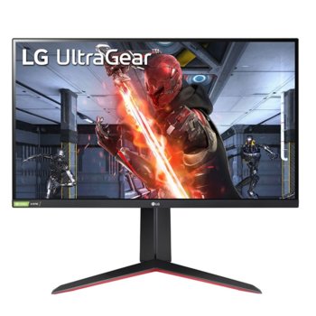 Монитор LG 27GN650-B с подарък клавиатура MSI VIGOR GK20 US, 27" (68.58 cm) IPS панел, 144Hz, Full HD, 1ms (GtG), 1000:1, 350 cd/m2, DisplayPort, HDMI | JAR Computers LG 27GN650-B + VIGOR GK20 US