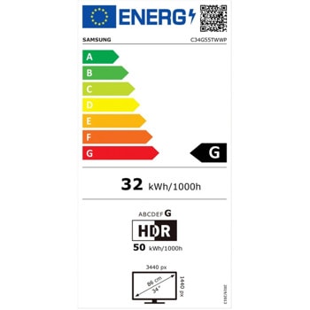 Samsung LC34G55TWWPXEN Разопакован продукт | JAR Computers Samsung LC34G55TWWPXEN Разопакован продукт
