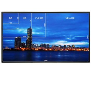Публичен дисплей AG NEOVO QD-98, 98"(248.92 cm), 4K UHD, IPS LED, VGA, HDMI, DVI-D, Displayport, USB, RS232, CVBS, RCA, LAN | JAR Computers AG NEOVO QD-98