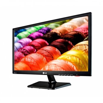 Монитор 21.5" (54.61 cm) LG IPS224V-PN, IPS Panel, FULL HD LED, 14ms, 5 000 000:1 250cd/m2, HDMI & DVI, черен, 3г | JAR Computers 21.5" (54.61 cm) LG IPS224V-PN