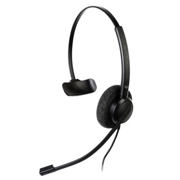 Конферентна слушалка Addasound Crystal 2731 Mono, черна | JAR Computers Addasound Crystal 2731