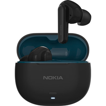 Слушалки Nokia Go Earbuds 2 Pro (8P00000190), безжични, Bluetooth, микрофон, до 24 часа живот на батерията, ENC шумопотискане, IPX4 водоустойчивост, черни | JAR Computers Nokia Go Earbuds 2 Pro 8P00000190