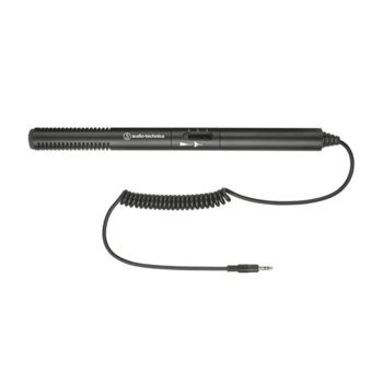 Микрофон Audio-Technica ATR6550x, кондензаторен, кардиоиден, 50 Hz - 18000 Hz, 3.5mm жак, черен | JAR Computers Audio-Technica ATR6550x