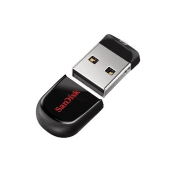 Памет 32GB USB Flash Drive, SanDisk Cruzer Fit, USB 2.0, черна | JAR Computers 32GB SanDisk Cruzer Fit SDCZ33-032G-B35