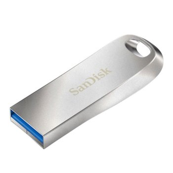 Памет 256GB USB Flash Drive, SanDisk Ultra Luxe, USB 3.1, сребрист | JAR Computers SanDisk 256GB Ultra Luxe