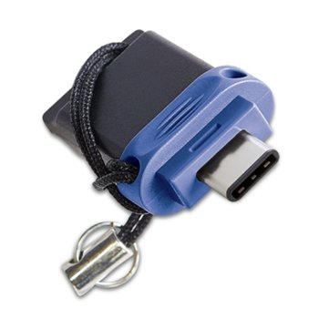 Памет 16GB USB Flash Drive, Verbatim Store'n'Go Dual Drive, USB Type-C, USB Type-A (ж), синя | JAR Computers Verbatim 16GB USB Type C Store n Go Dual Drive
