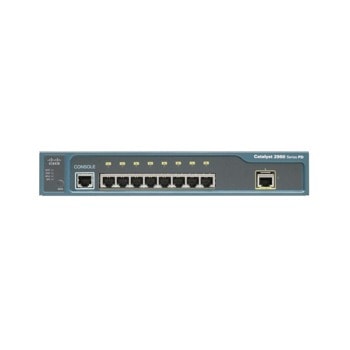 Cisco Catalyst 2960 8-port 10/100 Managed Суич (no PoE), +1 Gigabit Ports | JAR Computers Cisco Catalyst 2960 8-port 10/100 no PoE 1G port