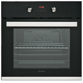 Фурна за вграждане Sharp K-60D22BM1 EU, клас A, 69л. обем, 8 програми на готвене, черна | JAR Computers Фурна за вграждане Sharp K-60D22BM1 EU
