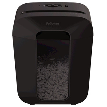Шредер Fellowes Powershred LX45, до 8 листа А4 ръчно, раздробява карти/хартия, Cross-Cut, Safety Lock механизъм, кошче за отпадъци с обем 17 литра | JAR Computers Fellowes Powershred LX45 4400501