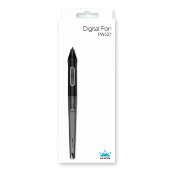 Писалка за таблети Huion PW507, съвместима с таблети Huion Kamvas Pro/Kamvas 16/20/Kamvas GT-191 V2, черна | JAR Computers HUION PW507