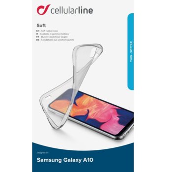 Прозрачен калъф Soft за Samsung Galaxy A10