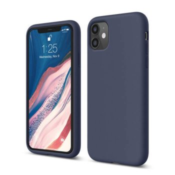 Elago Soft Silicone iPhone11 darkblue ES11SC61-JIN