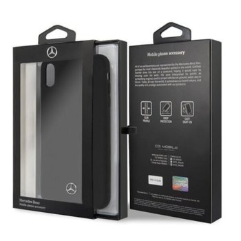 Mercedes-Benz Silicone Hard Case за iPhone XS Max