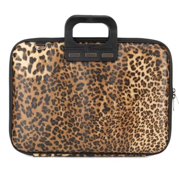 Чанта за лаптоп Bombata Leopard, до 16" (40.64 cm), с дръжка, 3 джоба за документи, 1 джоб с цип, оранжева | JAR Computers Bombata Leopard 15.6 - 16 inch E00847