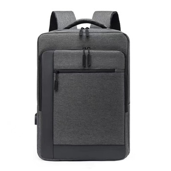 Раница за лаптоп BP-33, до 15.6" (39.62cm), полиестер, сива | JAR Computers Раница за лаптоп BP-33 15.6" 45311