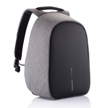 Раница за лаптоп XD Design Bobby Hero Regular, до 15.6" (39.62 cm), Anti-Theft, RFID защитени джобове, вграден USB порт, водоустойчива, сива | JAR Computers Bobby Hero Regular Grey P705.292