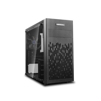 Кутия DeepCool Matrexx 30, mATX, MINI-ITX, 1x USB 3.0, прозорец, черна, без захранване | JAR Computers DeepCool MATREXX 30